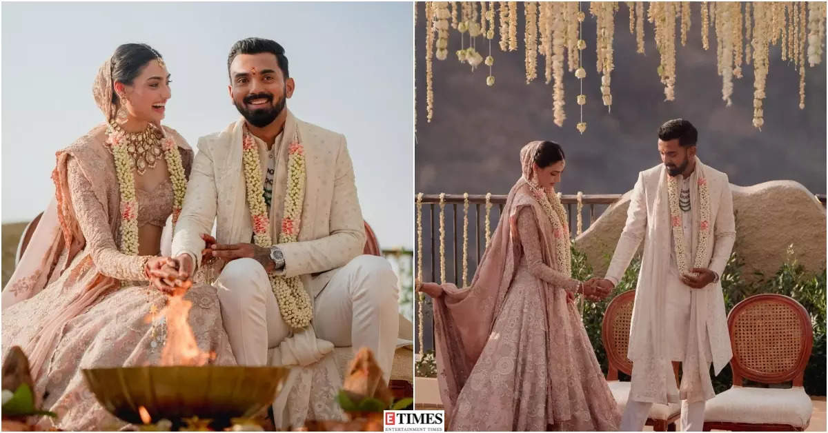 First pictures of KL Rahul and Athiya Shetty's wedding are out, take a look inside their fairytale-style ceremony