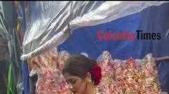 Srabanti for a special Ganesh Chaturthi shoot