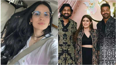 Natasa Stankovic announces she is 'living in gratitude' while Hardik Pandya makes a solo entry at Anant-Radhika's sangeet bash