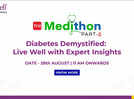 Living a healthy life with diabetes: TOI Medithon's video series to educate on risks, complications, prevention, and management of diabetes