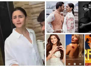 Deepika Padukone arrives at hospital ahead of her delivery, Alia Bhatt slams paparazzi for following her into private building, Tara Sutaria allegedly takes a dig at Aadar Jain-Aalekha Advani's engagement: Top 5 entertainment news of the day