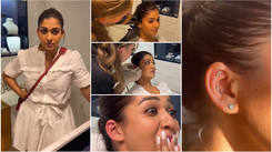 Nayanthara gets a new piercing in Greece