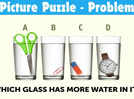 Take this IQ test: Only the smartest ones can guess which glass has more water