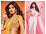 Shilpa inspired saree looks for your Karwa Chauth 