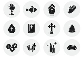 Gratis Eucharistische Pictogrammen vector