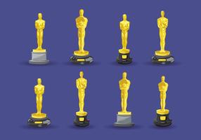 Gratis Oscar Statue Vector