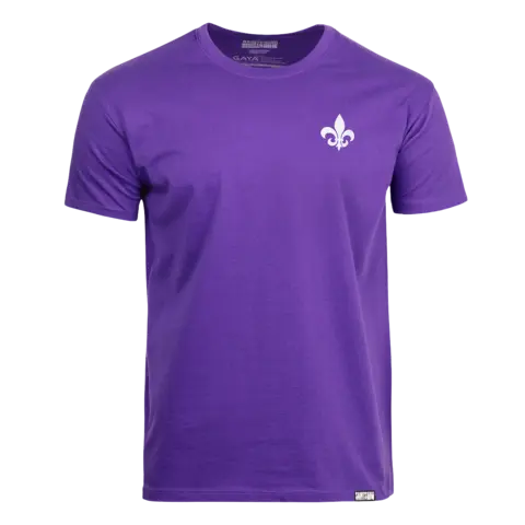 Camiseta Fleur Saints Row Morado Oscuro Talla XXL