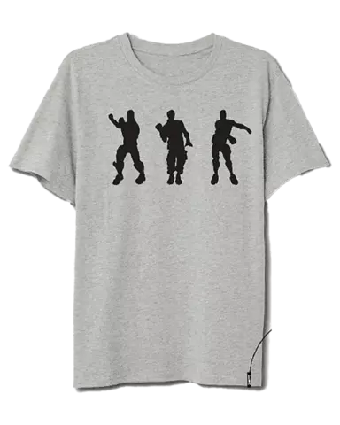 Camiseta Fornite Floss Dance Gris - Talla L