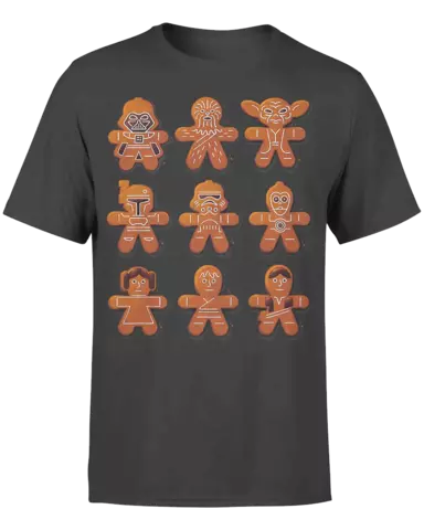 Camiseta Gingerbread Star Wars Girs Talla XL