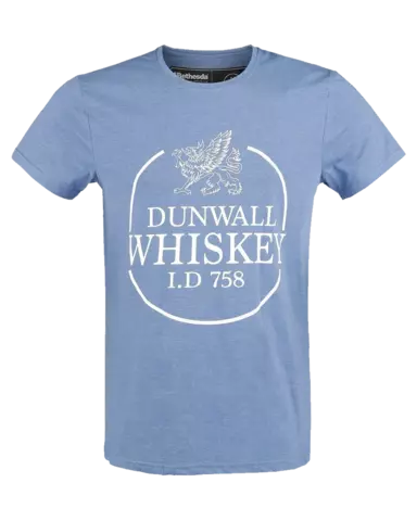 Camiseta Azul Dunwall Whiskey Dishonored 2 Talla S