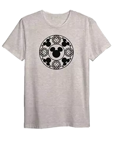 Camiseta Símbolos Mickey Kingdom Hearts Talla L