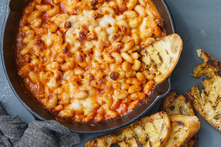 Image for Cheesy White Bean-Tomato Bake