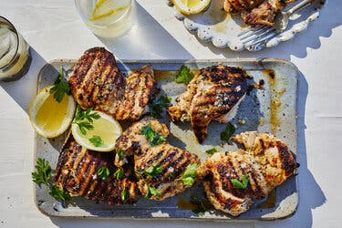 Grilled Chicken With Yogurt Marinade