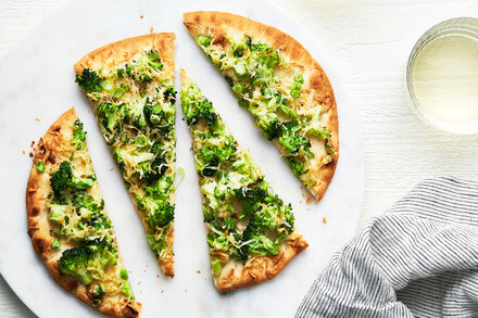 Image for Smoked Gouda and Broccoli Flatbreads