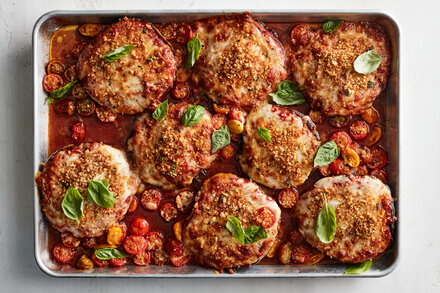 Image for Sheet-Pan Mushroom Parmigiana