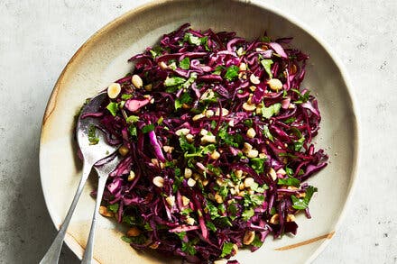 Coleslaw With Miso Dressing  