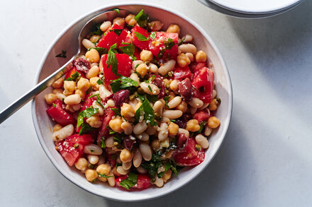 Image for Puttanesca Chickpea-Tomato Salad