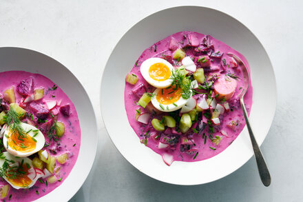 Image for Chłodnik Litewski (Chilled Beet Soup)