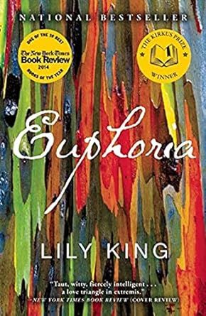 book cover for Euphoria by Lily King