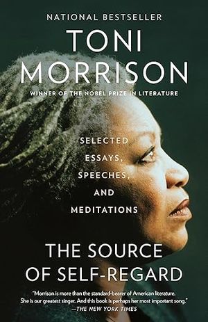 book cover for The Source of Self-Regard by Toni Morrison