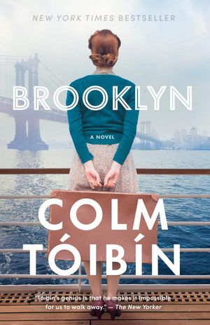 book cover for Brooklyn by Colm Tóibín