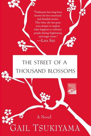 book cover for The Street of a Thousand Blossoms by Gail Tsukiyama