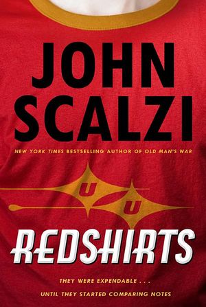 book cover for Redshirts by John Scalzi