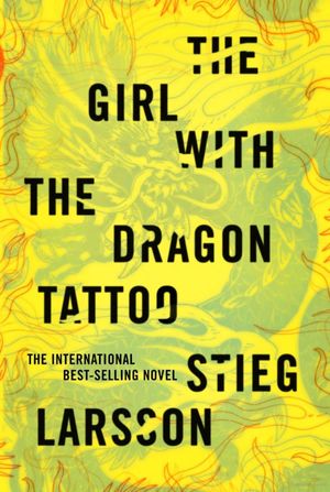 book cover for The Girl with the Dragon Tattoo by Stieg Larsson