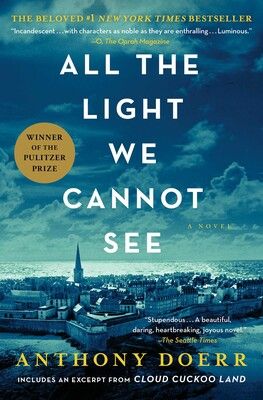 book cover for All the Light We Cannot See by Anthony Doerr