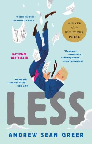 book cover for Less by Andrew Sean Greer