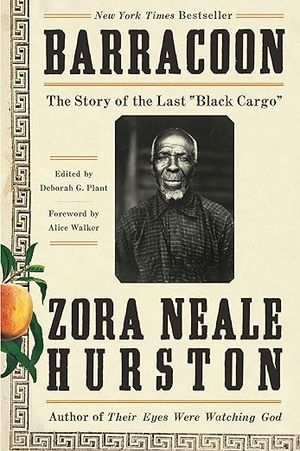 book cover for Barracoon by Zora Neale Hurston