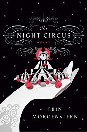 book cover for The Night Circus by Erin Morgenstern