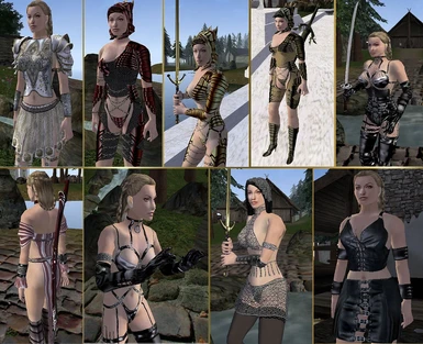 Aleanne Clothes and Armor part 1 and 2