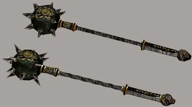 Improved Weapon Meshes - Ebony