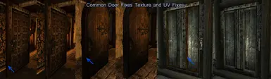 Common Door Fixes Texture and UV Fixes