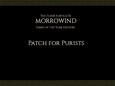 Patch for Purists