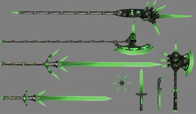 Smooth Glass Weapons