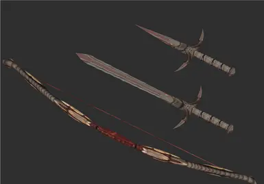 Chitin Weapons retexture