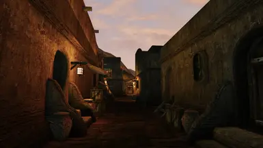 Shady alleys of Balmora