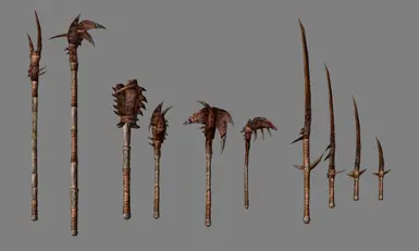 Dreugh weapons