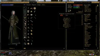 TES3 Leveling Overhaul