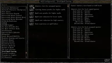 MCM Level capping option