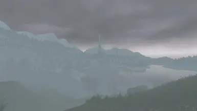 A foggy day over Imperial Isle