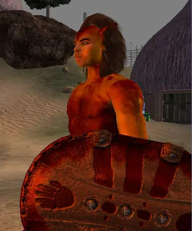 Ohmes Khajiit tribesman