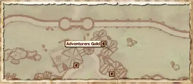 Chorrol Guild On Map