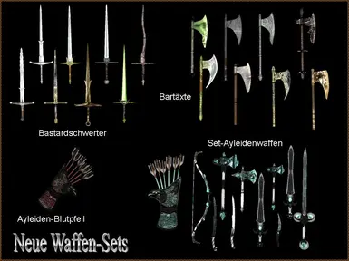 Neue Waffensets