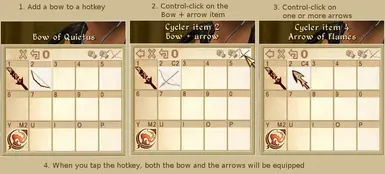 Create Bow and Arrow hotkey