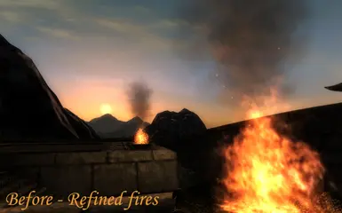 Medium fire - Refined fires