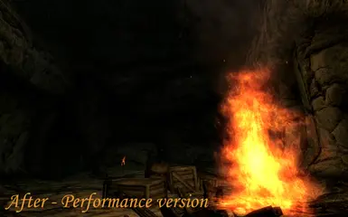 Medium fire - Performance version