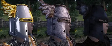 Open Crusader Helms